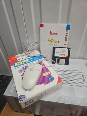 Seltene 90er Jahre Genius Easy Mouse Dear - Plug&Play Serie PS/2 - Brandneu