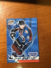 2000 Joe Sakic Hasbro Starting Lineup ~ Colorado Oddball Card NHL Hockey
