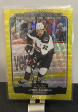 2022-23 O-Pee-Chee Platinum Neon Yellow Surge #216 Jack McBain Arizona Coyotes