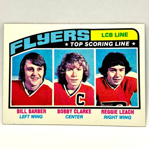 Lcb Line [Barber, Clarke, Leach] #215 1976 Topps card