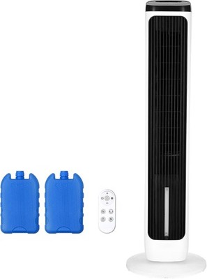 VEVOR Evaporative Air Cooler, Standing Fans that Blow Cold Air, 23.3ft/s 70° Re