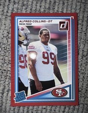 2025 Panini Donruss - Rated Rookie Alfred Collins #355 Press Proof Red (RC)