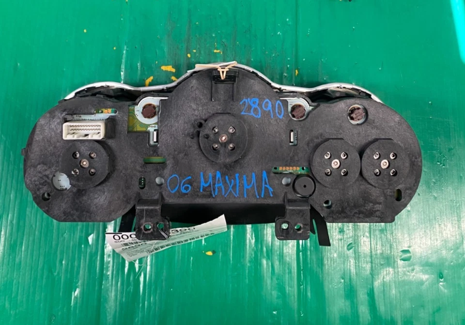 Cuadro de instrumentos velocímetro Nissan Máxima 2006 112 k millas 24810 ZK10B Foto 3 de 3