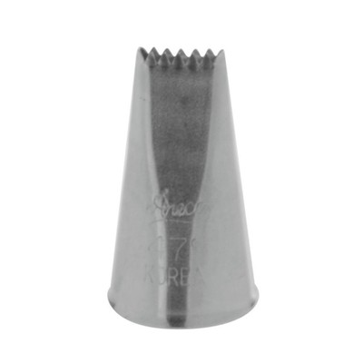 Ateco Steel Basket Weave and Ribbon Pastry Tip - #47 Degree