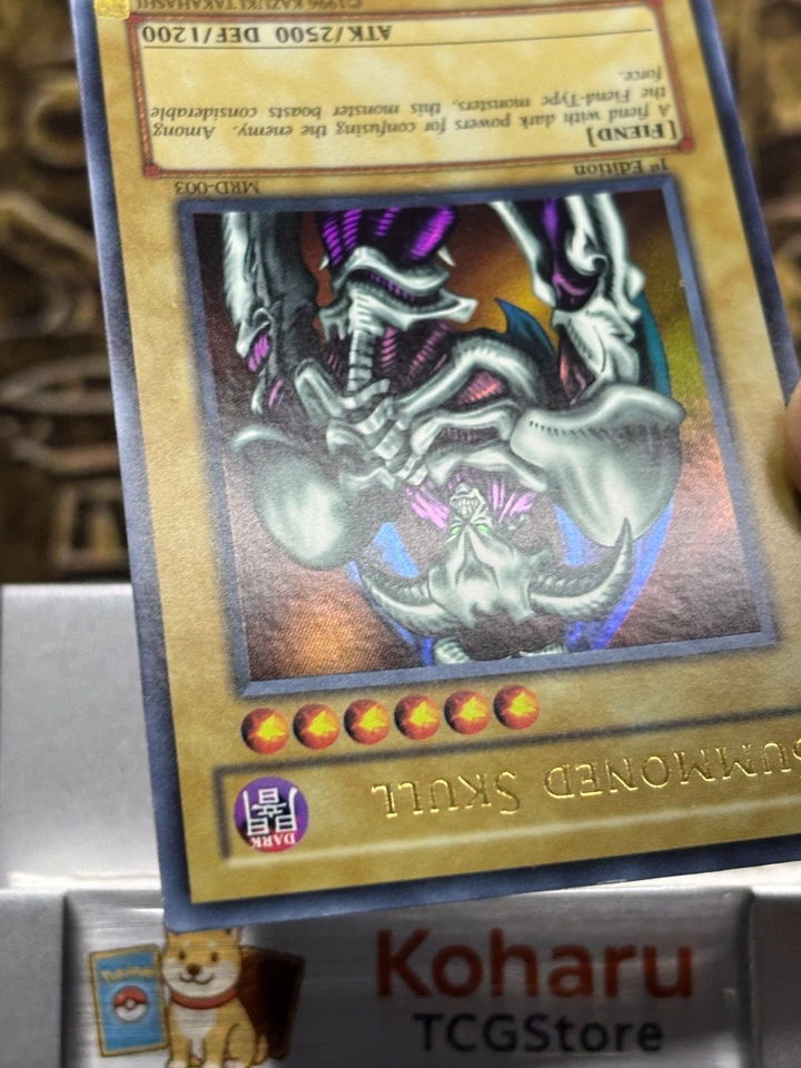 Yugioh Summoned Skull Ultra Rare 1st Edition MRD-003 Metal Raiders NM - Image 3 of 4