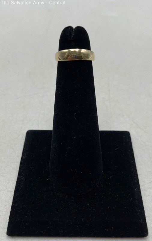 CH 10K Yellow Gold Fine Jewelry Polished Band Ring Size 2.5 1.09g