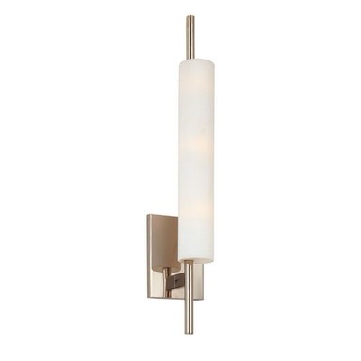 Sonneman Piccolo wall sconce polished nickel modern vanity light fixture 3841.35