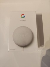 Google Nest Mini 2nd Generation Smart Speaker Chalk Bluetooth Wi-Fi Assistant