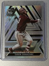 2024 Leaf Press Pass Reflector  - Gavin Grahovac #25 SP RC /35