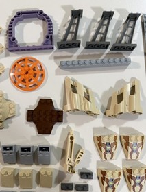 Lego Bionicle Life On Mars Excavation Searcher 7316 Replacement Parts (118 pcs)