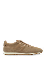 HOGAN Athletic Brown Suede Sneakers New & Aut...