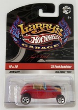 Hot Wheels 2009 Larry's Garage Chase '33 Ford Roadster Red