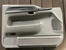 99-07 Ford Excursion F250 F350 Front Left Driver Grey Door Card Panel #69 BR