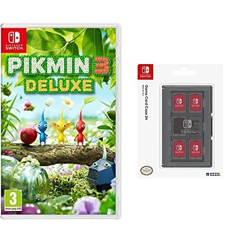 Pikmin 3 Deluxe (Nintendo Switch) & HORI Switch Game Card Case (Nintendo Switch) - Image 2 of 2