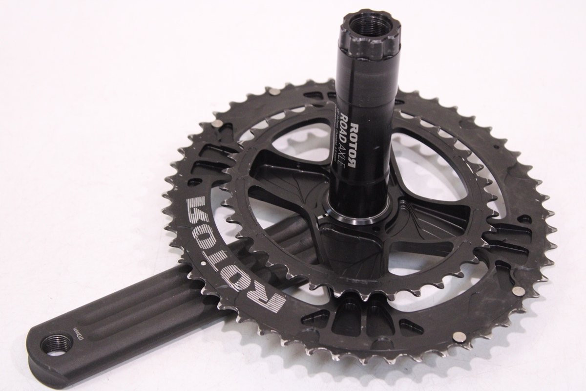 ROTOR VEGAST Q-RINGS 170mm 52/36T 2x12s Crankset Direct ROTOR VEGAST Q-RINGS 170mm 52/36T 2x12s Crankset Direct
