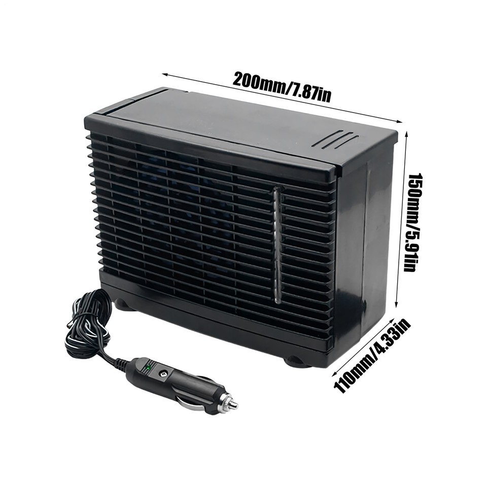 12V Portable Car Air Conditioner Cooling Fan Auto Air Cooler For Car ...