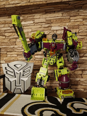 6 IN 1 Devastator 17'' NBK Transformation Kombination Actionfigur Roboter Spielzeug
