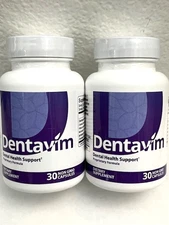 Dentavim Dental Dietary Supplement - 30 Capsules Each EXP:   07/2026