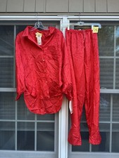 Vintage Lily Of France 2 piece pajama set Size small New with tags