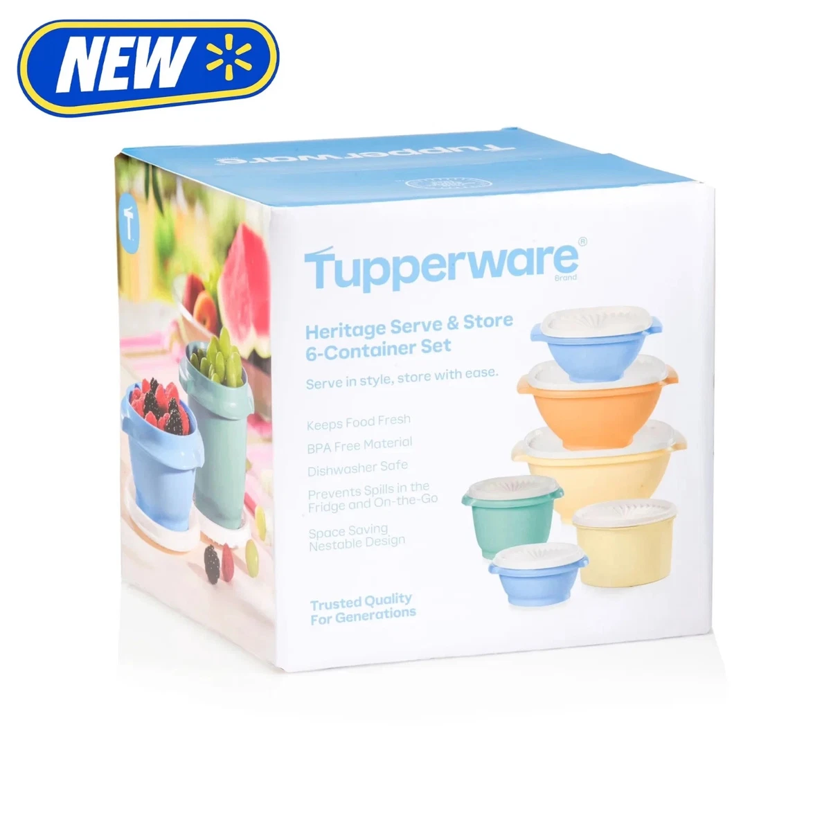 Tupperware Plastic Food Storage Containers for sale | eBay Tupperware Plastic Food Storage Containers for sale | eBay