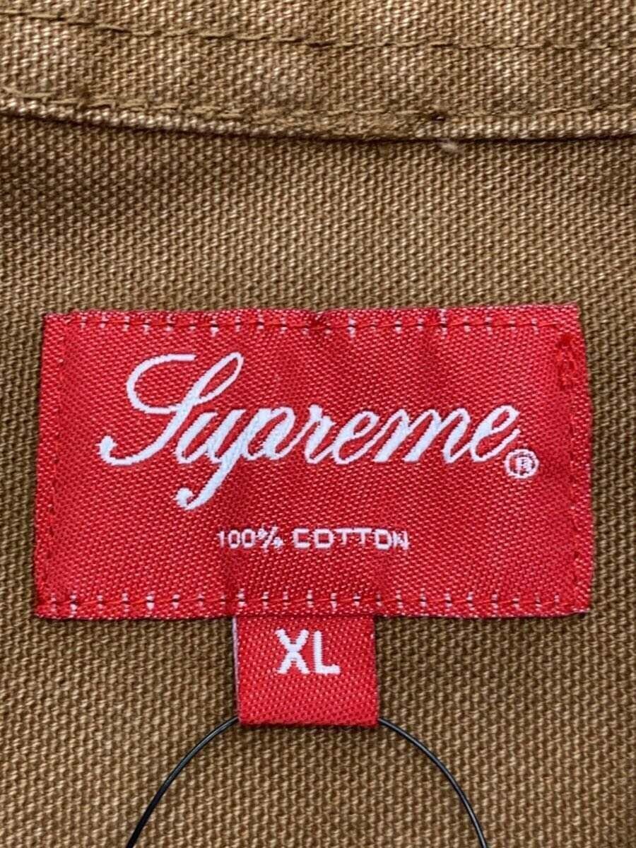 Supreme Jacket XL Cotton BRW Brown Plain Supreme thumbnail 3
