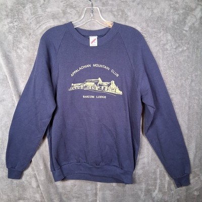 Vtg Made In USA Jerzees Sweatshirt Mens Xl Appalachian Mountain Club Bascom Lodg