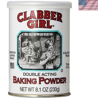 8.1oz Gluten Free Double Acting Baking Powder - Essential for Perfect Cakes