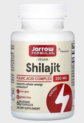 Jarrow Formulas Shilajit-Fulvinsäure-Komplex 60 vegetarische Kapseln