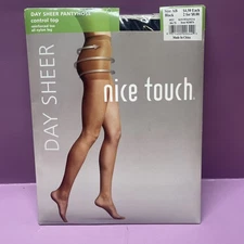 Sears Nice Touch Women's Day Sheer Pantyhose CT, RT Size AB Black