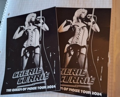 The Runaways  Cherie Currie  2x Bumper Sticker 14,5x 10,6 Cm/ 5,7''x 4,1'' Tour 24