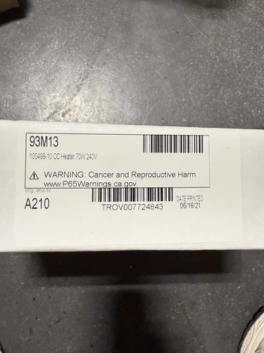 BRAND NEW Lennox 93M13 Crankcase Heater 70W, 240V 7" - 8 1/2" Diameter 100499-10