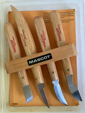Mascot Precision Tools Carving Knives  Wood Working Germany  Vintage