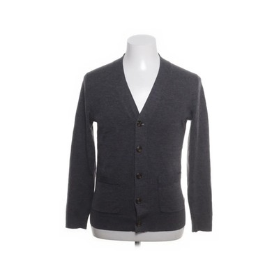 J.Crew, Strickjacke, Herren, Größe: S, Grau, Merinowolle, Fischgräte #Cn4