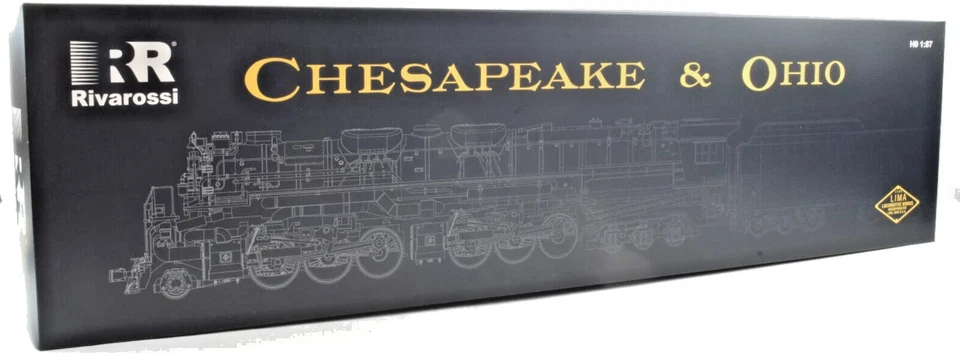Rivarossi 2951S C&O 2-6-6-6 Allegheny Steam Loco w/Sound & Coal Tendr #1632 NIB - Image 2 of 2