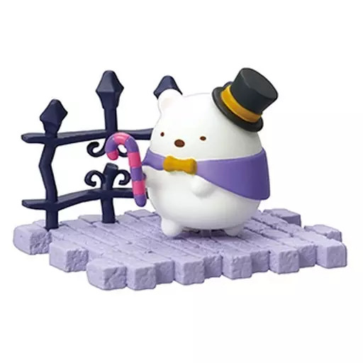Sumikkogurashi Polar Bear Mini Figure Hakushaku Style Collectible Toy