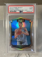2015 Select Nikola Jokic Premier Light Blue Prizm /199 RC PSA 9 NBAs Best🔥🔥🔥
