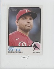2022 Topps Heritage Oversized Base 1973 Topps /1000 Joey Votto #OB-JV 4o6
