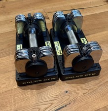 Golds Gym Pair of Adjustable Dumbbells 10kg