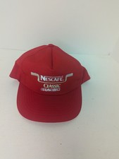 Nescafe Classic Racing Embroidered Logo Snapback Hat Baseball Cap NASCAR Race