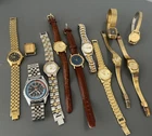 Lot of 12 Seiko And Citizen Watches–Day Date,Quartz/Some Work/ Some Need Service