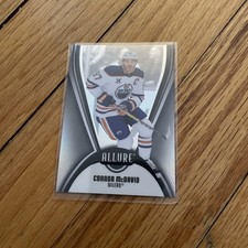 2025-26 UD Allure Hockey Connor McDavid Black Rainbow #97