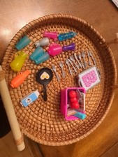 Barbie Baking Kitchen Accessories Utensils Cupcake Cups Food