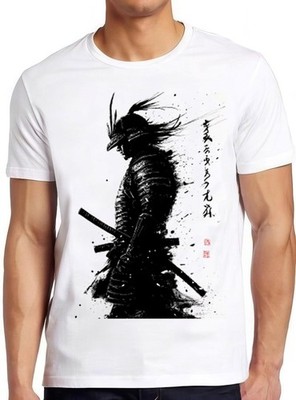 T-Shirt japanischer Samurai Krieger Manga Anime Meme lustig Geschenk 2425