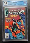 AMAZING SPIDER-MAN #252 CGC 9.4 WHITE PAGES MARVEL 1ST APPEARANCE BLACK SUIT