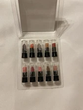 Avon True Color Mini Lipstick Sample Variety Pack 10 Assorted Colors 