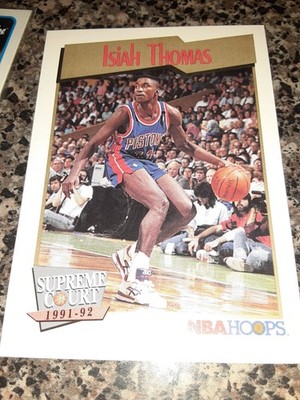 1991-92 NBA Properties Isiah Thomas [Base] Base Set