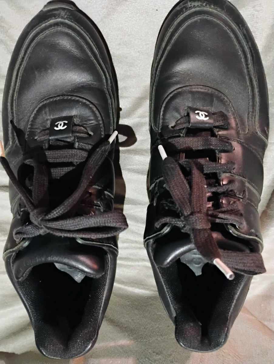 CHANEL Black Tennis Shoes for Women for sale | eBay