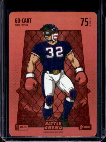 2026 Bo Jackson Battle Arena 1st Go-Cart Evan Carter Red Brawl Battlefoil RBF130