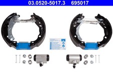BREMSBACKENSATZ FÜR RENAULT CLIO II (BB , CB ) - ATE 03.0520-5017.3