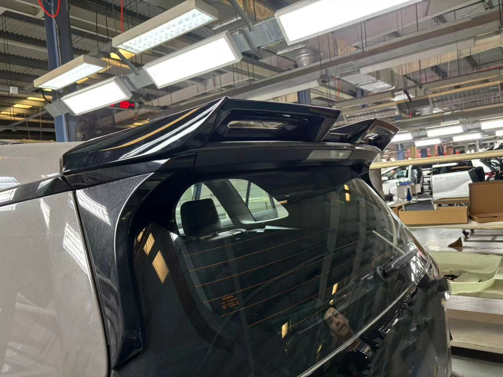 Rear Spoiler Tail Trunk Lip Wing Bar Fit For Toyota RAV-4 RAV4 2026 ...